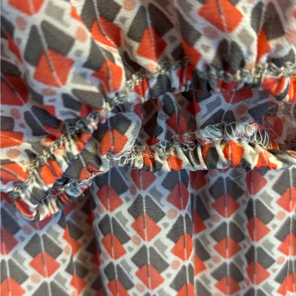 Patterned Long Sleeve Dress - Picture 4 of 8